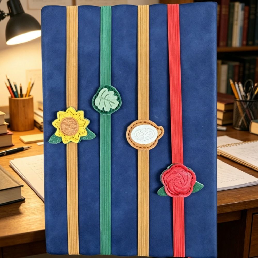 Vintage Elastic Bands Leather  - огляд і ціна Vintage Leather Journal Notebook