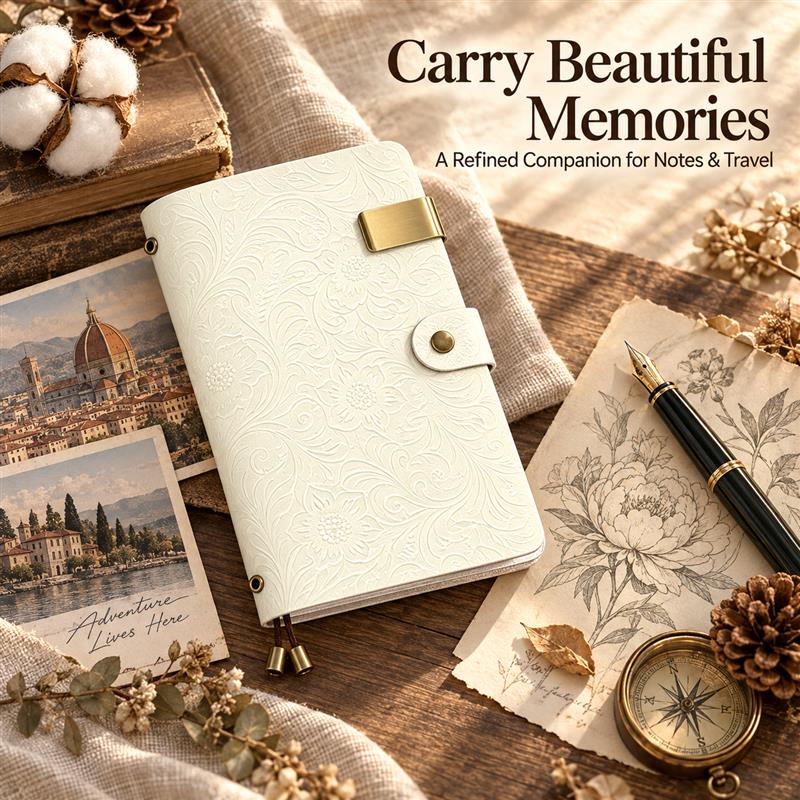 Top Grain Leather A6 Printed T - огляд і ціна Vintage Leather Journal Notebook