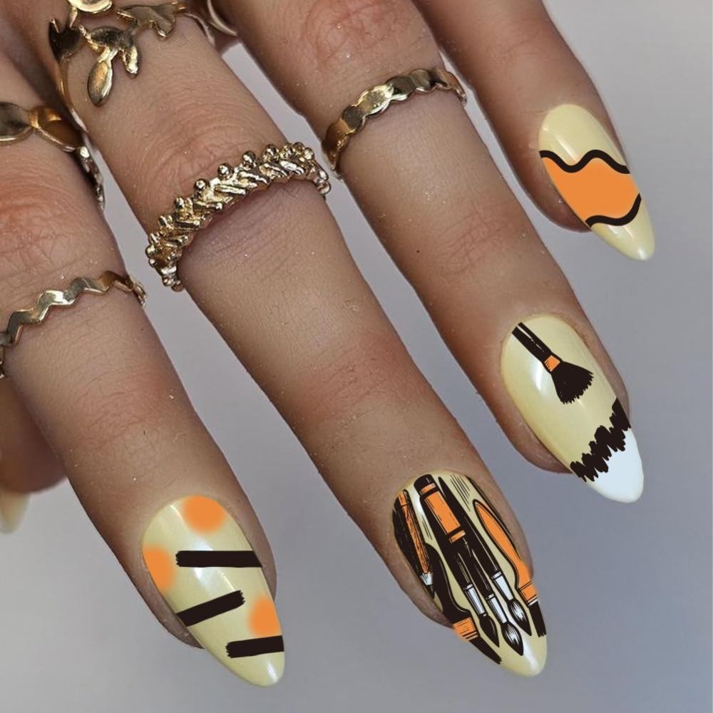 3pcs Stationery Nail Stamping  - огляд і ціна Stationery Books