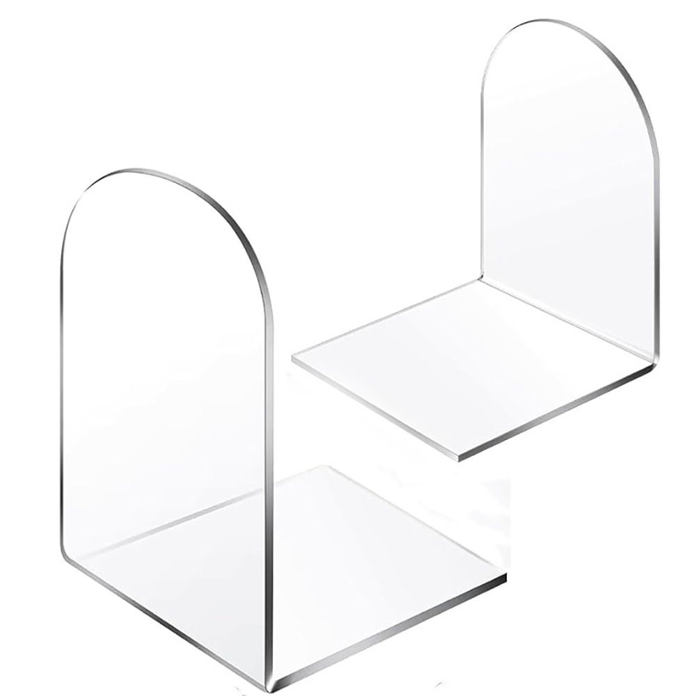 Acrylic Book Ends for Book She - огляд і ціна Clear Acrylic Book Stand Holder
