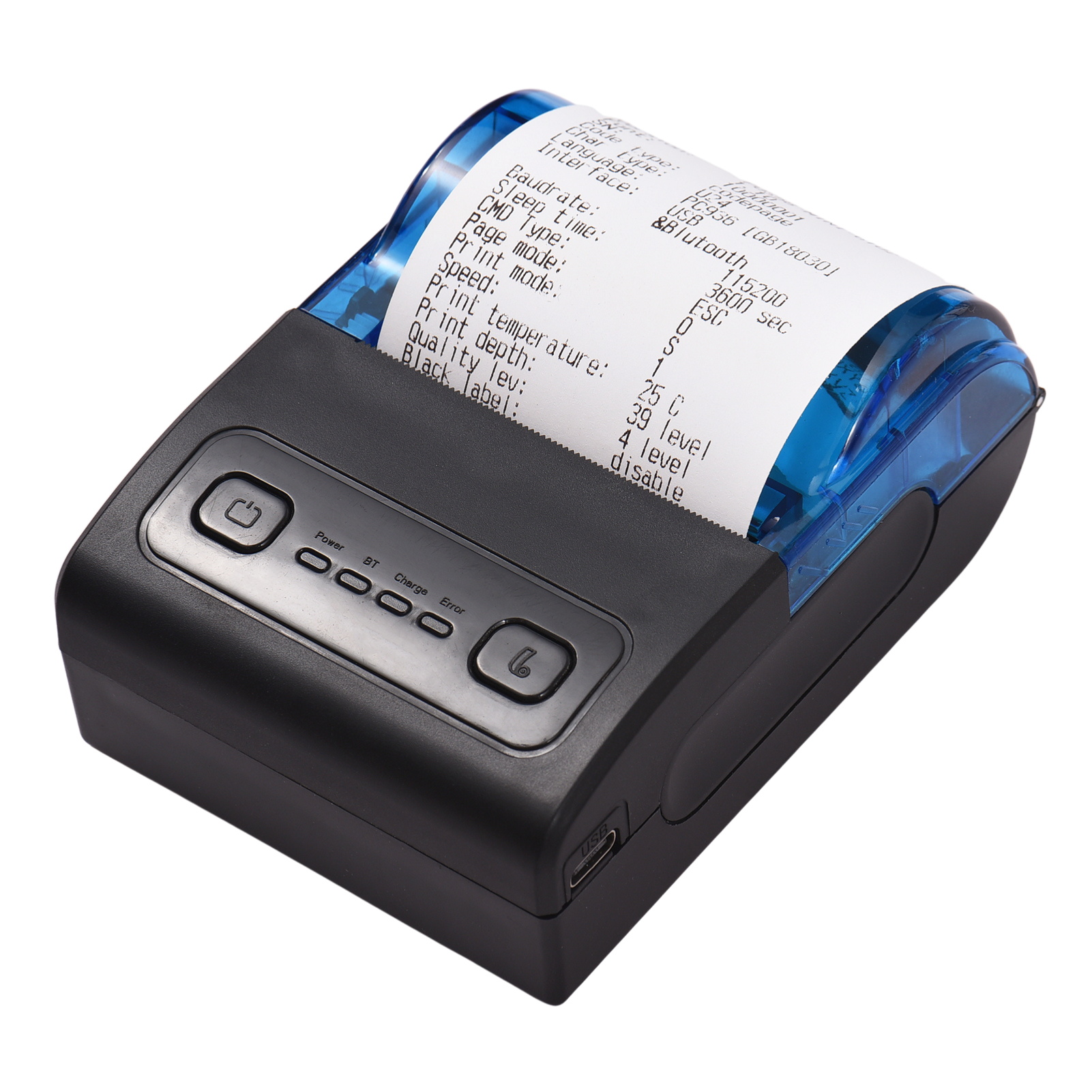 MPT-II Portable Mini Thermal P - огляд і ціна Mini Pocket Thermal Printer Paper Roll