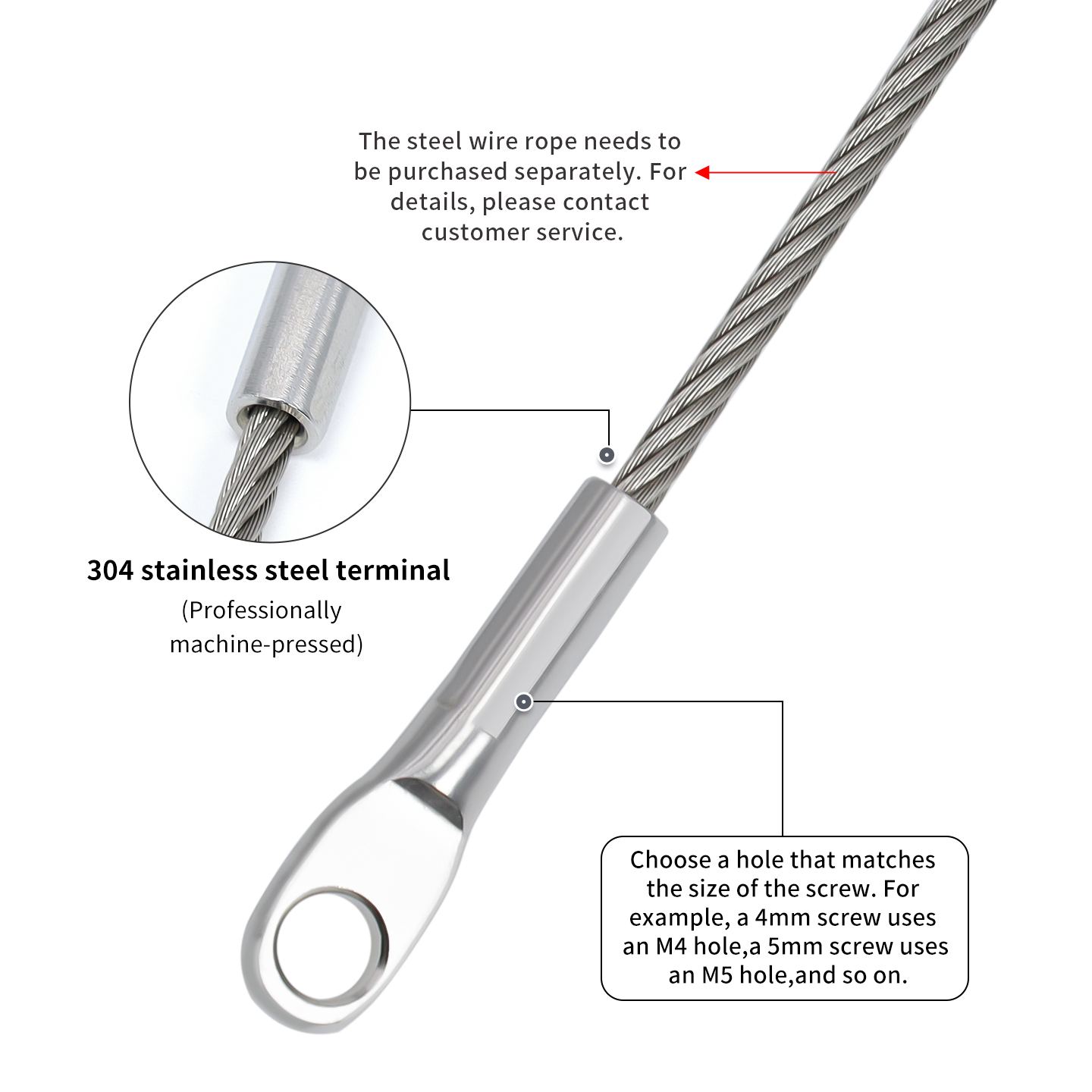10PCS 304 Stainless Steel Wire - огляд і ціна Magazines