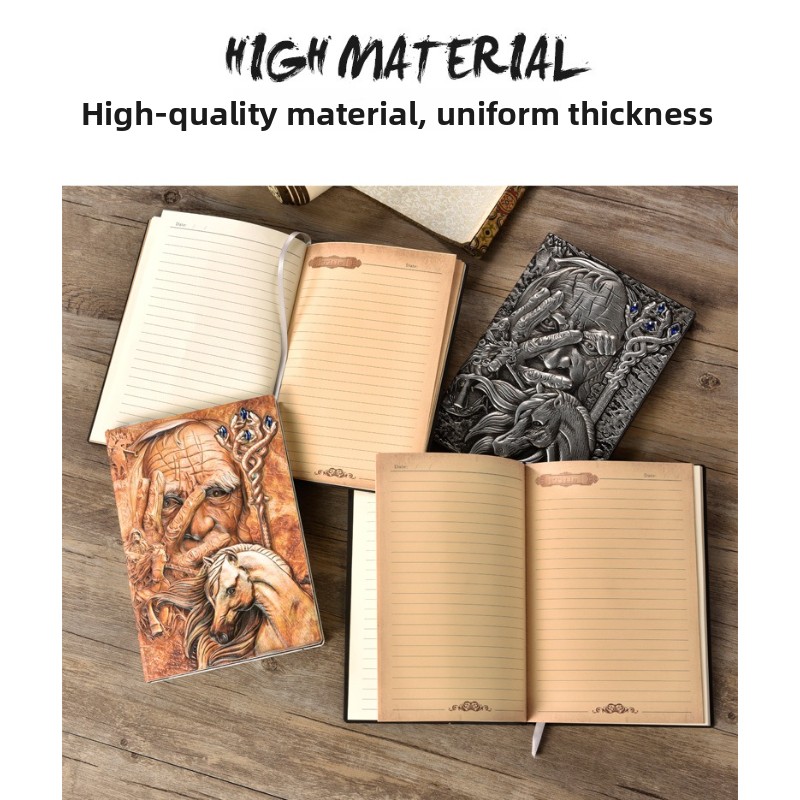 Magic PU Leather Notebook Jour - огляд і ціна Vintage Leather Journal Notebook