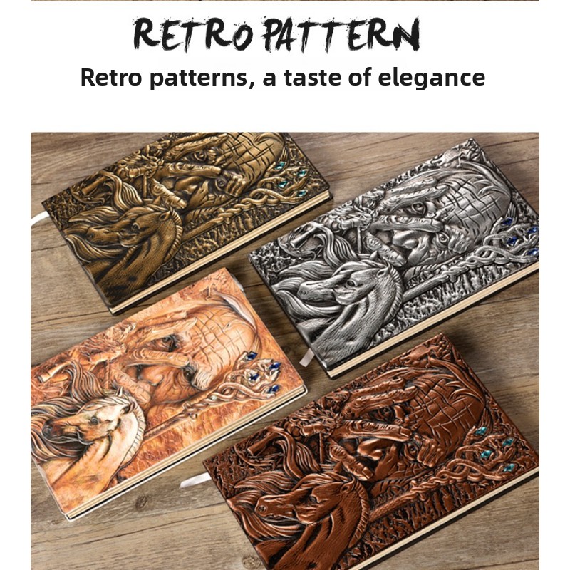 Magic PU Leather Notebook Jour - огляд і ціна Vintage Leather Journal Notebook