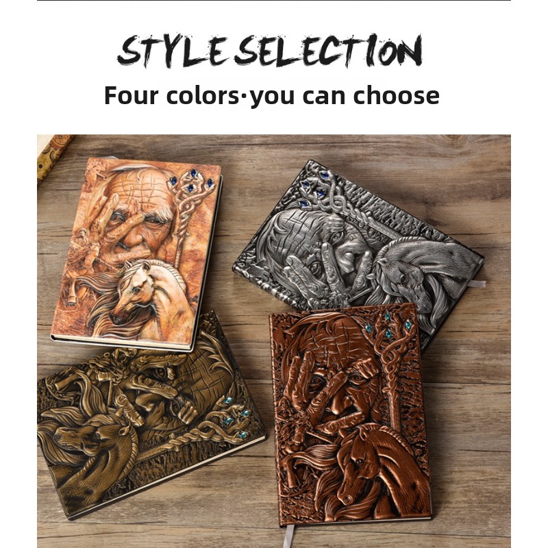Magic PU Leather Notebook Jour - огляд і ціна Vintage Leather Journal Notebook