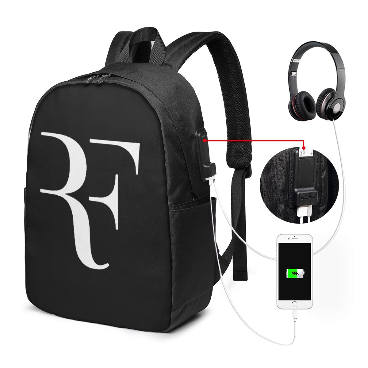 Roger Federer Backpack Travel  - огляд і ціна Books
