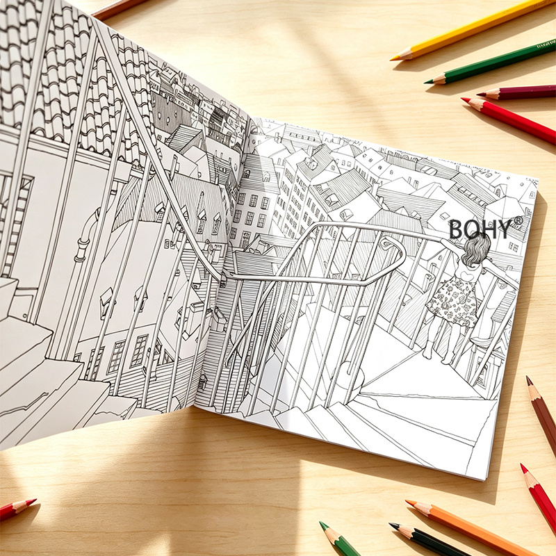 1 Time Travel Themed Coloring  - огляд і ціна Adult Coloring Book Stress Relief