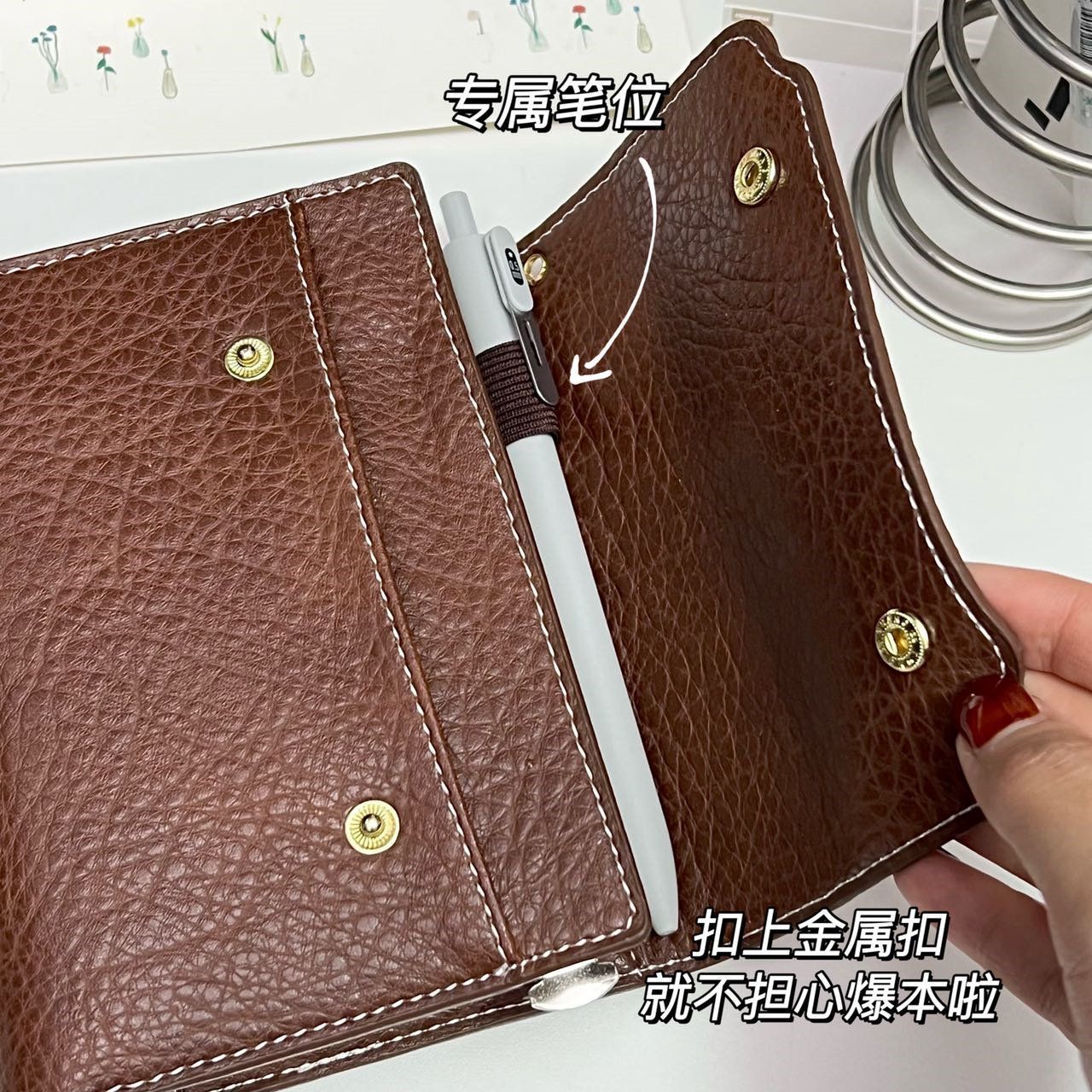 A7 Three Fold One Size Retro S - огляд і ціна Vintage Leather Journal Notebook