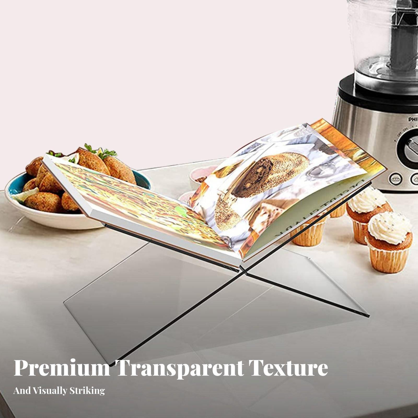 Acrylic Book Stand Thick Clear - огляд і ціна Clear Acrylic Book Stand Holder