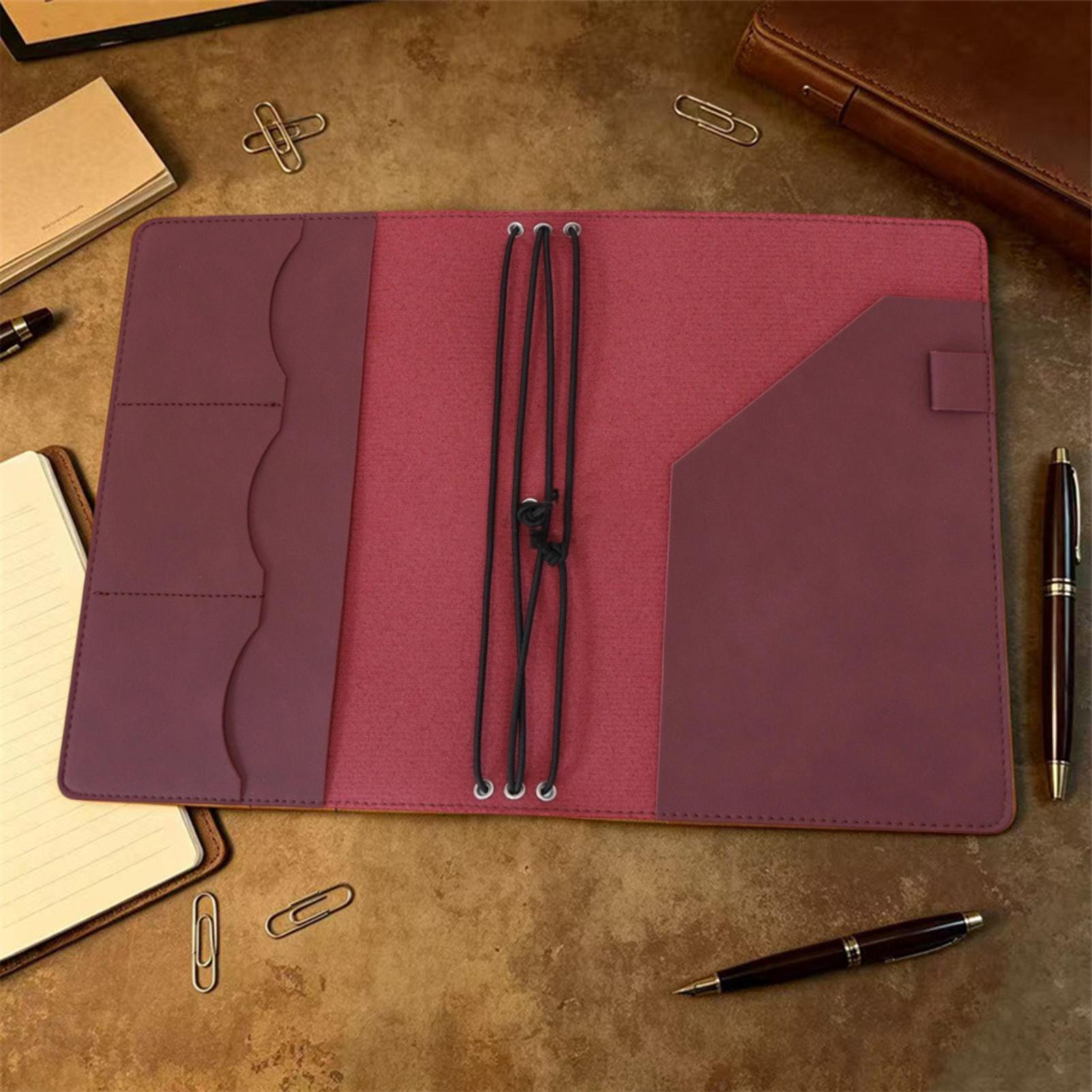 Leather A5 Notebook Cover Mult - огляд і ціна Vintage Leather Journal Notebook