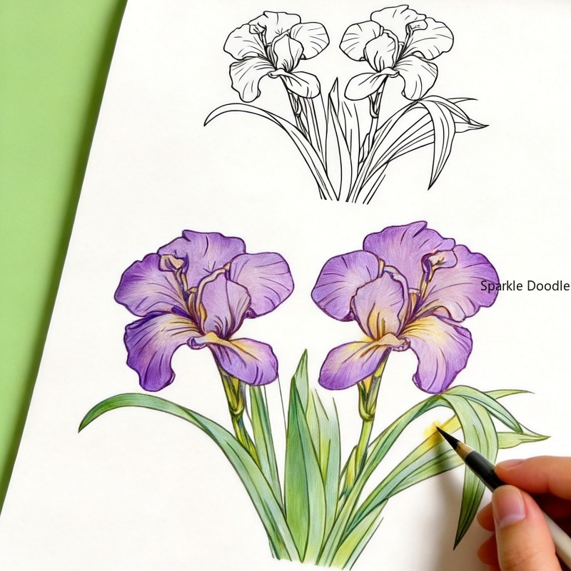 An Adult Decompression Flower  - огляд і ціна Chinese Calligraphy Practice Book