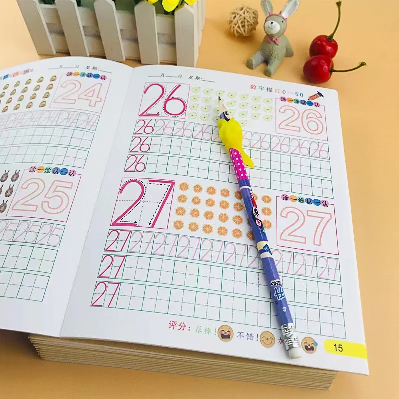 32 Pages Writing Learning Alph - огляд і ціна Chinese Calligraphy Practice Book