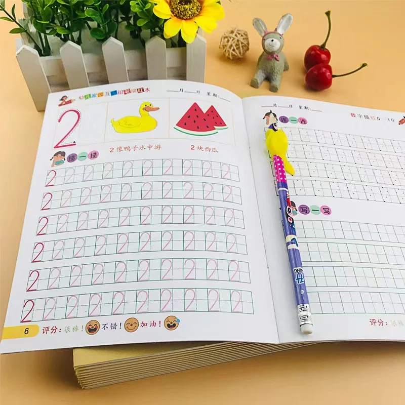 32 Pages Writing Learning Alph - огляд і ціна Chinese Calligraphy Practice Book